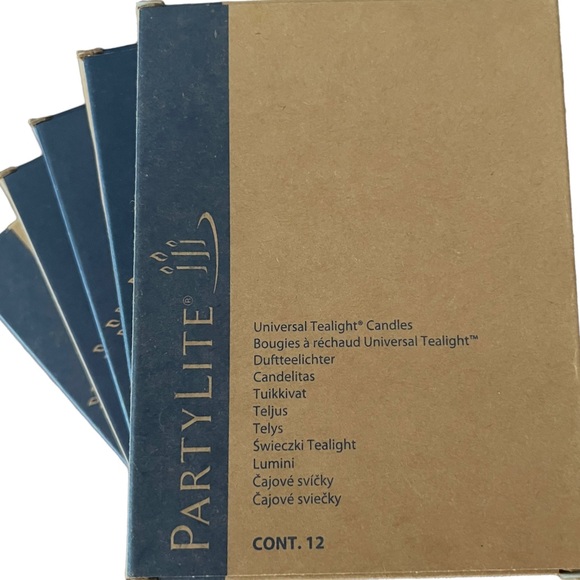 Partylite tealight bundle vanilla citron cherry mulberry zen thyme new in boxes